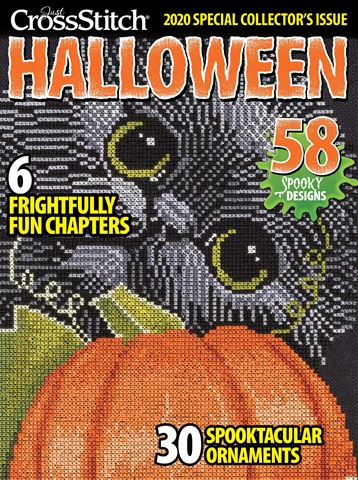 Just CrossStitch Halloween Autumn 2020 issue Just CrossStitch Halloween Autumn 2020