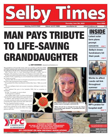 Selby Times issue June 5th 2025