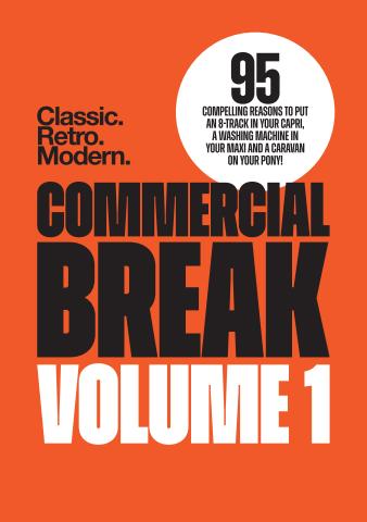Classic Retro Modern Magazine issue Special Edition Book - Commercial Break 1