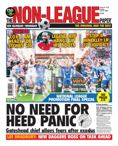 The Non-League Football Paper issue 8th June 2025