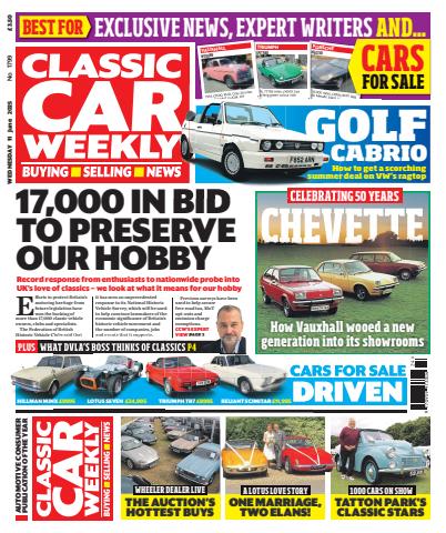 Classic Car Weekly issue 11-Jun-2025