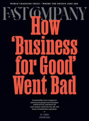 Fast Company issue Fast Company