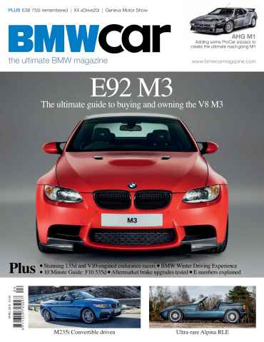 Total BMW issue April 15